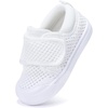 image:imageBMCiTYBM Baby Sneakers Girls Boys Lightweight Breathable Mesh First Walkers Shoes 624 Months83white