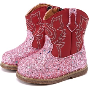 image:imageBMCiTYBM Baby Cowboy Cowgirl Boots Infant Girl Western Shoes All SeasonsGlitterrose